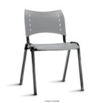 Cadeira Plástica Iso Empilhável - Imagem 5