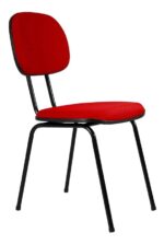 Cadeira Fixa Secretária 4 Pés - Imagem 6