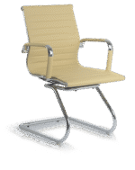 Cadeira Fixa Diretor Eames Silver - Imagem 4