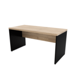 Mesa Reta Pé Painel Tampo 30mm - Imagem 7