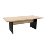 Mesa Reunião Retangular Pé painel Tampo 30mm